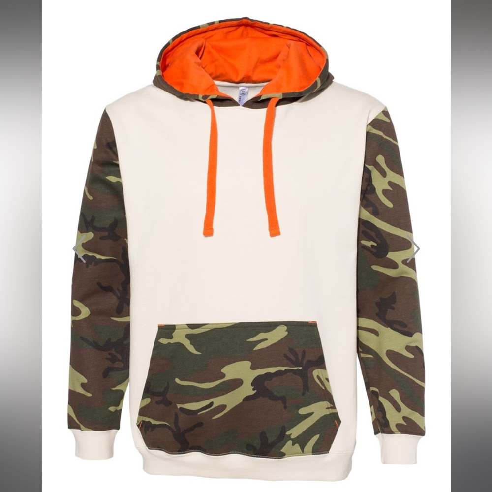 Code Five Unisex Fashion Camo Hoodie Sweatshirt Size Small NWOT